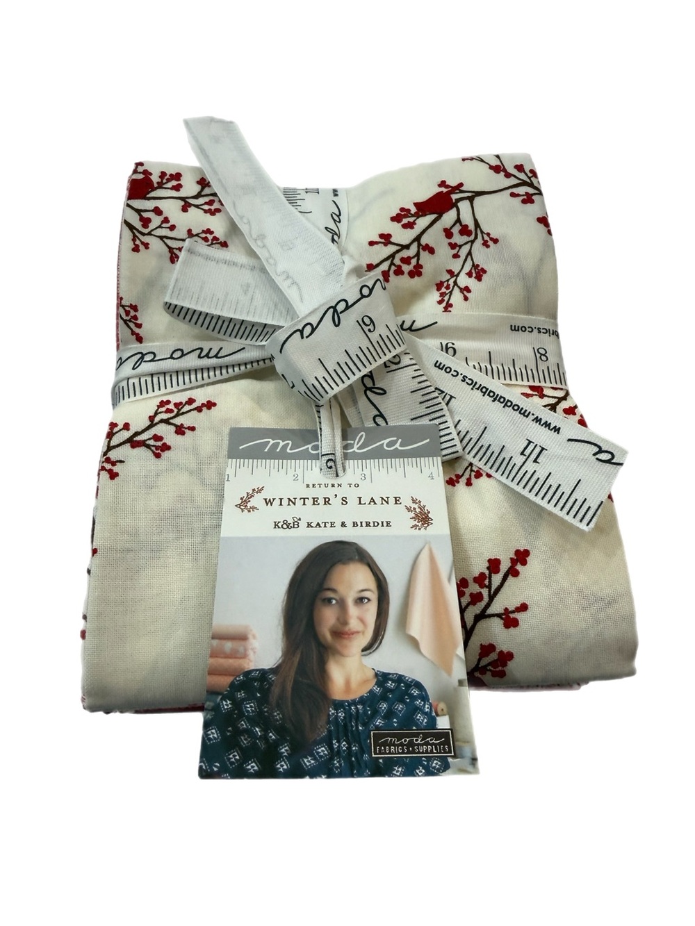 OOP Moda "Return to Winter's Lane" Fabric Fat Quarter Bundle by Kate & Birdie